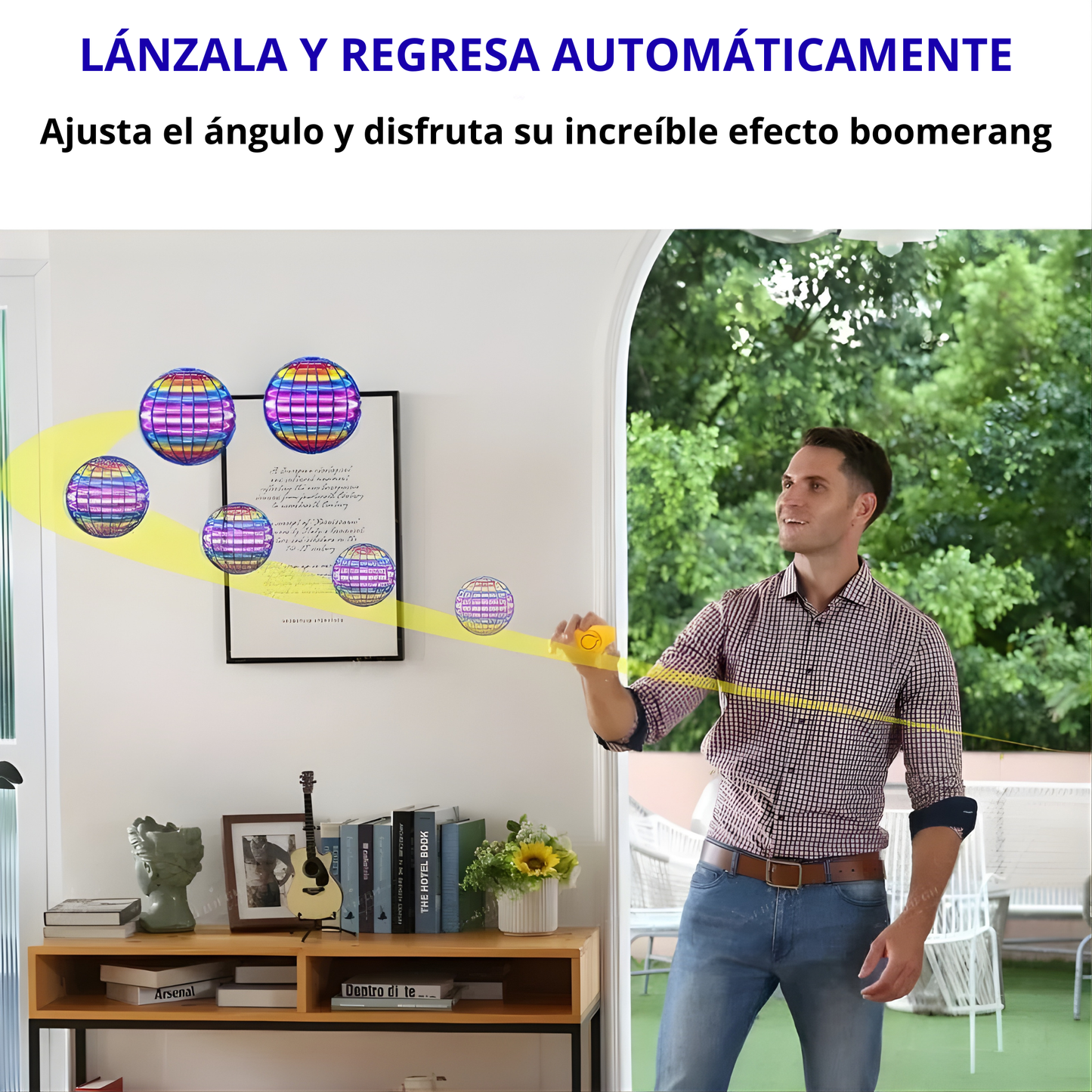 Bola Voladora LED Antigravedad para Todas las Edades